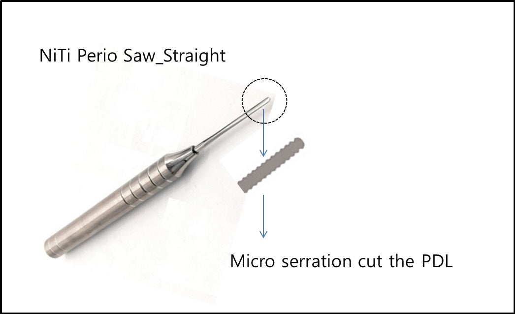 NiTi Perio Saw Straight tip, product photo